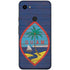 Guam Flag Dark Wood Google Pixel 3a Skin